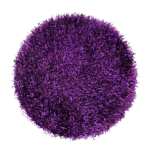 Koberec Shaggy Violet, 70x70 cm