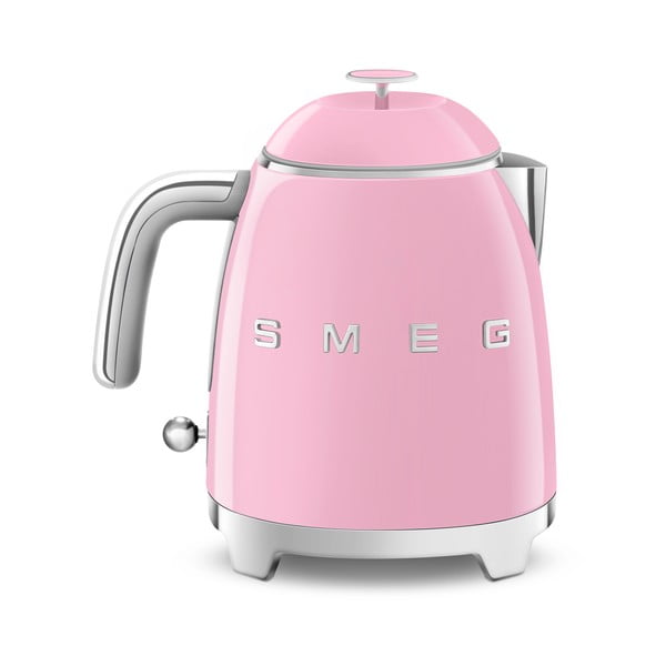 Розова електрическа кана от неръждаема стомана 800 ml Retro Style – SMEG-image-4