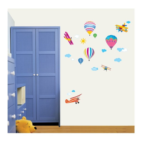 Комплект стикери за стена Ballons For Kids - Ambiance