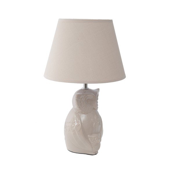 Бежова настолна лампа Gufo - Mauro Ferretti-image-3