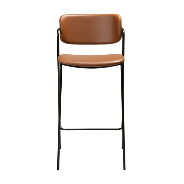 Кафяв бар стол от изкуствена кожа, височина 107 cm Zed - DAN-FORM Denmark-image-2