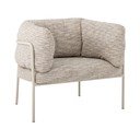 Сиво-бежово кресло Karel – Bloomingville
