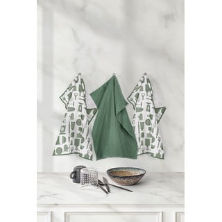 Кърпи в комплект от 3 кърпи от микрофибър 48x40 cm Essential - Tiseco Home Studio