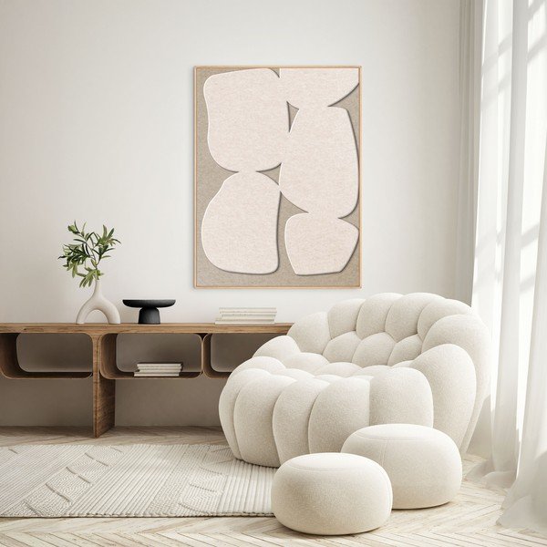 3D картина с включена рамка/акустична 90x120 cm Stone Path 1 – Malerifabrikken-image-1