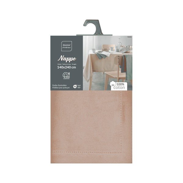 Памучна покривка за маса 140x240 cm Charline – douceur d'intérieur