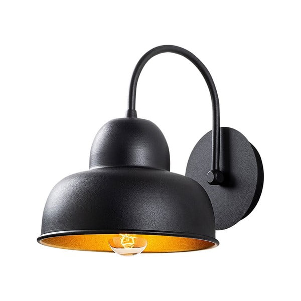Черна стенна лампа ø 20 cm Multan – Opviq lights-image-2