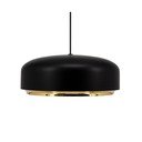 Черно LED висящо осветително тяло с метален абажур ø 40 cm Hazel medium - UMAGE