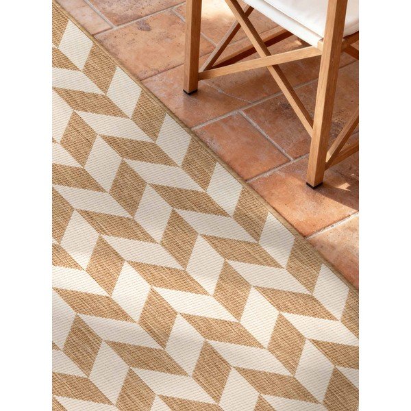 Кремава/в естествен цвят пътека за открито и закрито 80x200 cm Haringey Terrick – Ted Baker-image-2