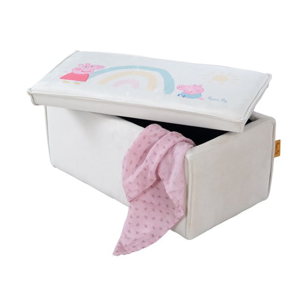 Бяла детска пейка Peppa Pig – Roba-image-3