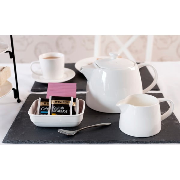 Бяла порцеланова фуния за мляко , 0,4 л Ridget - Mikasa-image-4