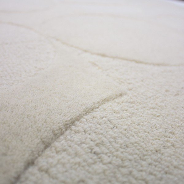 Ръчно изработен вълнен килим в цвят слонова кост 200x290 cm Gigi – Flair Rugs-image-2