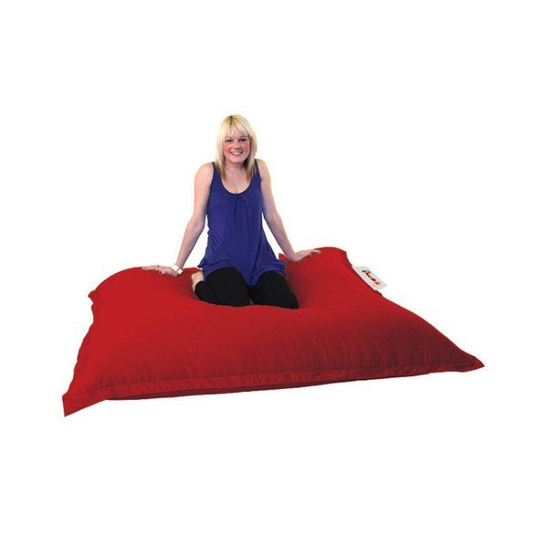 Червен  градински пуф за сядане Mattress – Floriane Garden-image-2