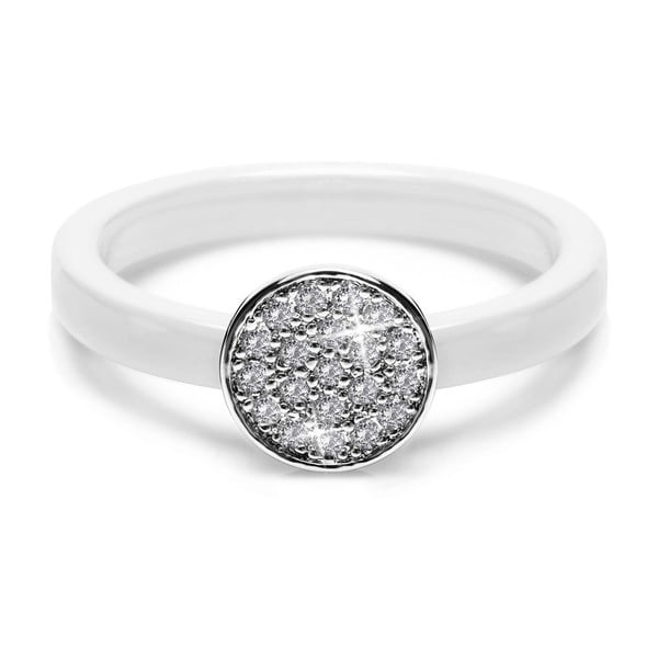 Prsten s krystaly Swarovski® GemSeller Natalia, velikost 58