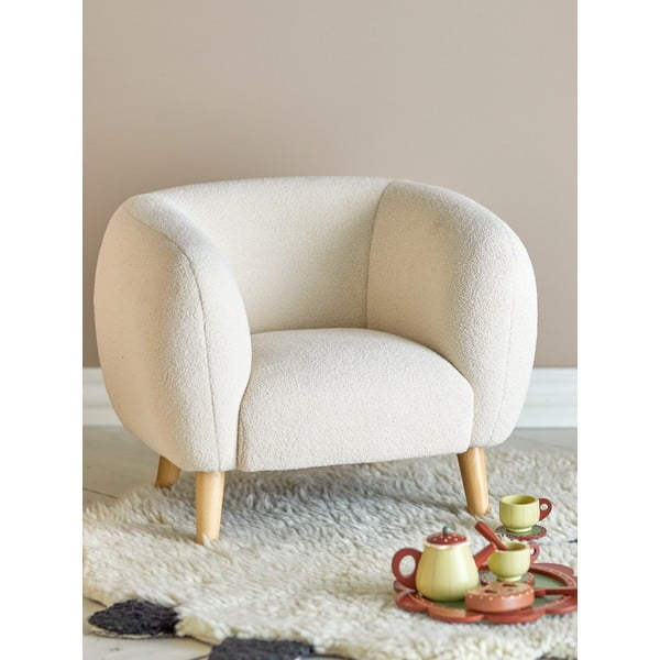 Бял детски стол Cade – Bloomingville Mini-image-1