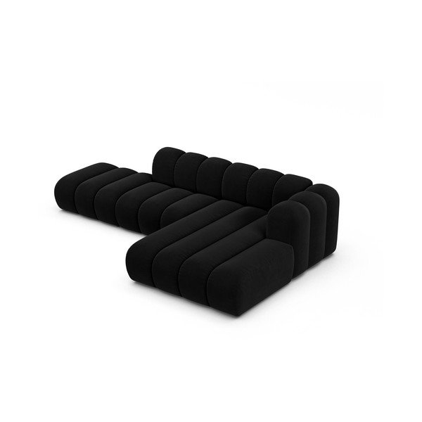 Антрацитен ъглов диван (десен ъгъл) Lupine – Micadoni Home-image-2