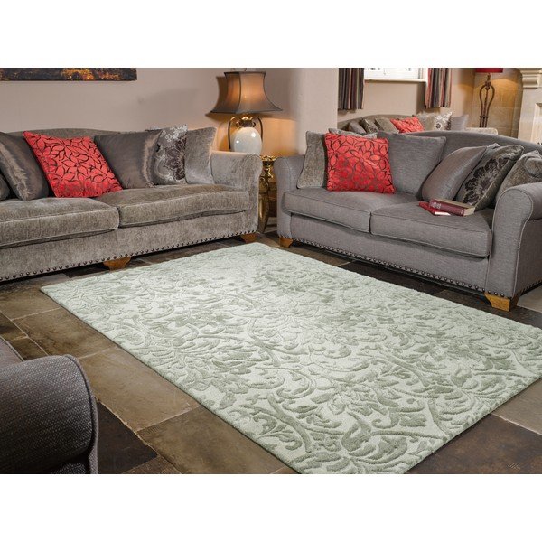Сив ръчно тъкан килим Dorchester, 200 x 290 cm - Flair Rugs-image-1