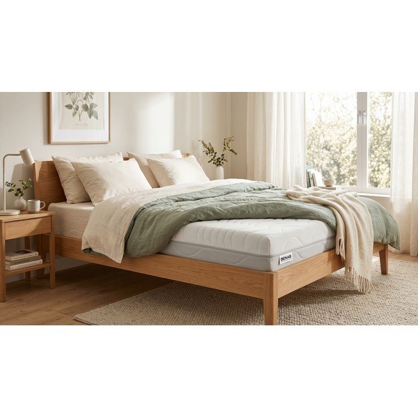 Двустранен матрак от твърда/средна пяна 160x200 cm BonLife - BENAB-image-1