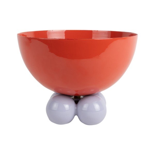 Червена желязна купа ø 26 cm Double Funky – PT LIVING-image-2