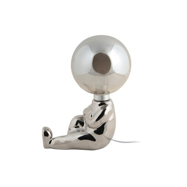 Бебешка лампа в сребрист цвят Joey – Leitmotiv-image-2