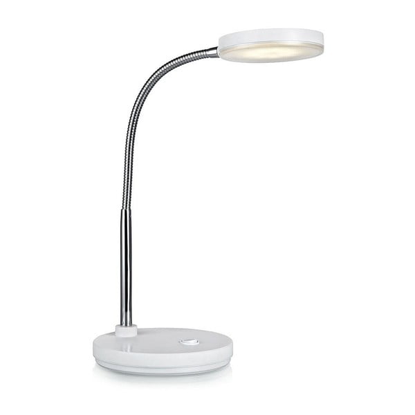 Бяла LED настолна лампа Flex - Markslöjd