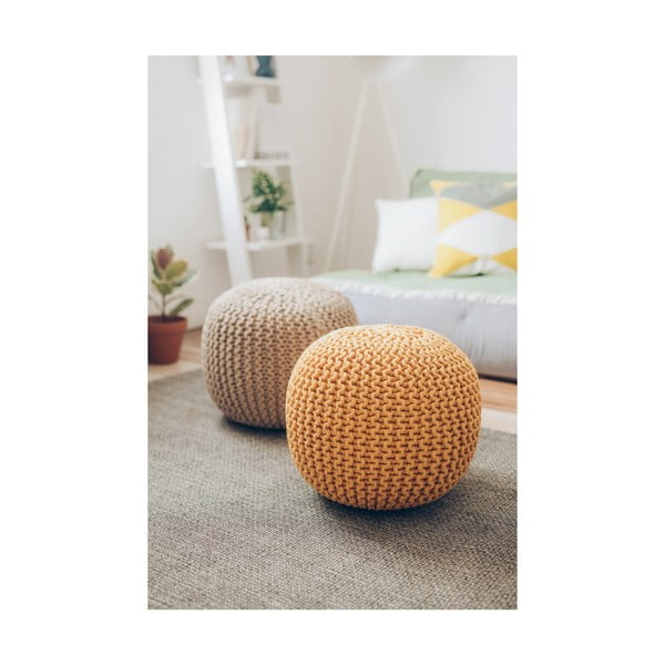 Горчично жълт диван Jagger pouf - Bonami Essentials-image-3