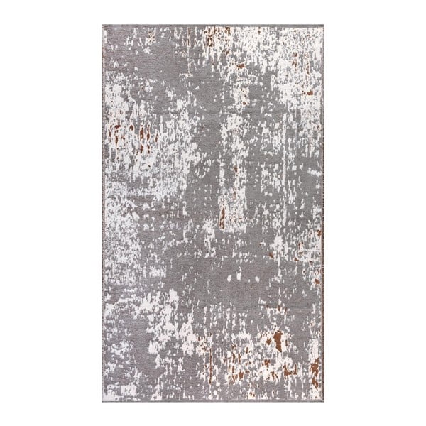 Oboustranný šedo-béžový koberec Vitaus Dinah II, 77 x 200 cm