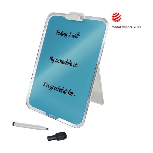 Син стъклен флипчарт за бюро , 22 x 30 cm Cosy - Leitz-image-2