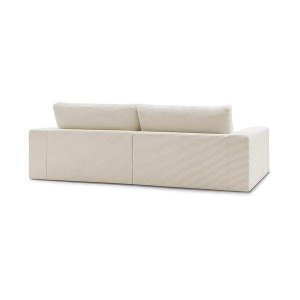 Бежов диван от рипсено кадифе 274 cm Leonard – Bobochic Paris-image-4
