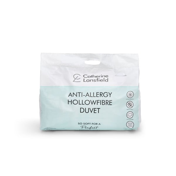 Зимна олекотена завивка и пълнеж 220x230 cm Anti Allergy Hollowfibre – Catherine Lansfield-image-4