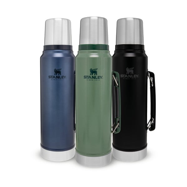 Зелен термос от неръждаема стомана 1 l Legendary Classic Hammer Tone Green – Stanley-image-2