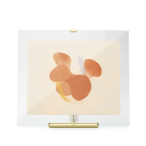 Стъклена стояща рамка златна 26x30,5 cm Flute – Umbra-image-2