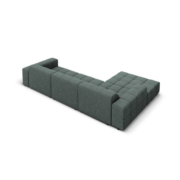 Тюркоазен ъглов диван (ляв ъгъл) Chicago - Cosmopolitan Design-image-4