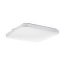 Бяло LED осветително тяло за таван 33x33 cm FRANIA – EGLO
