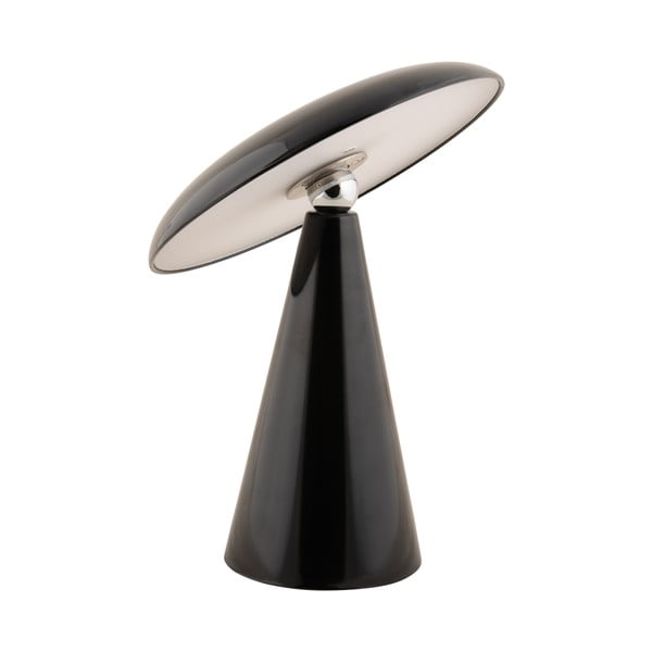 Черна LED затъмняваща се настолна лампа (височина 26 cm) Phoebe – Leitmotiv