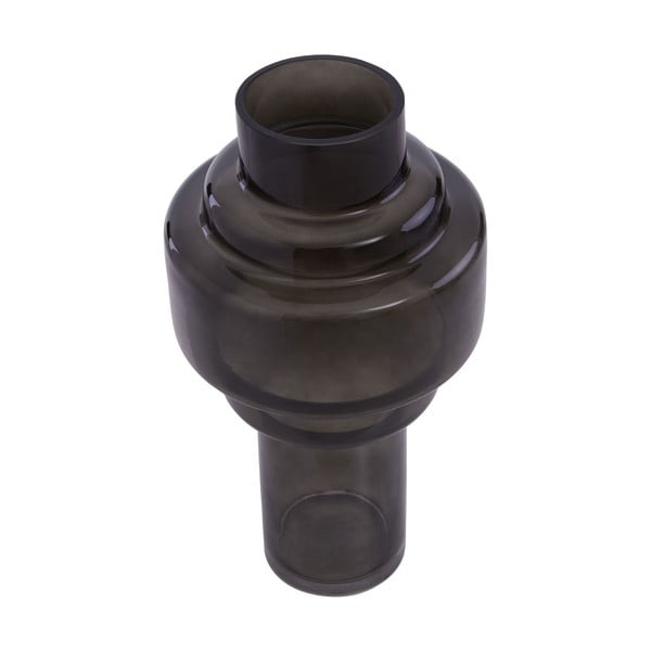 Ваза от черно стъкло Cayden, височина 37 cm - Premier Housewares-image-1