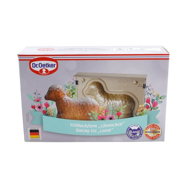 Великденска агнешка стоманена форма за печене, 700 мл - Dr. Oetker-image-2