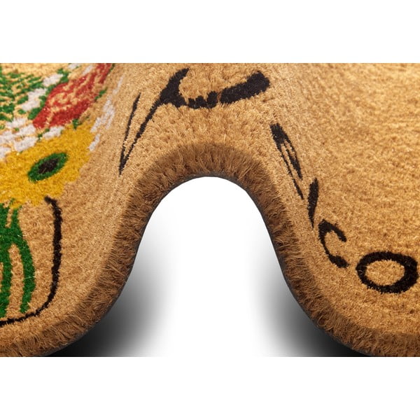 Килимче от кокосови влакна 75x45 cm Hello & Flowers - Hanse Home-image-2