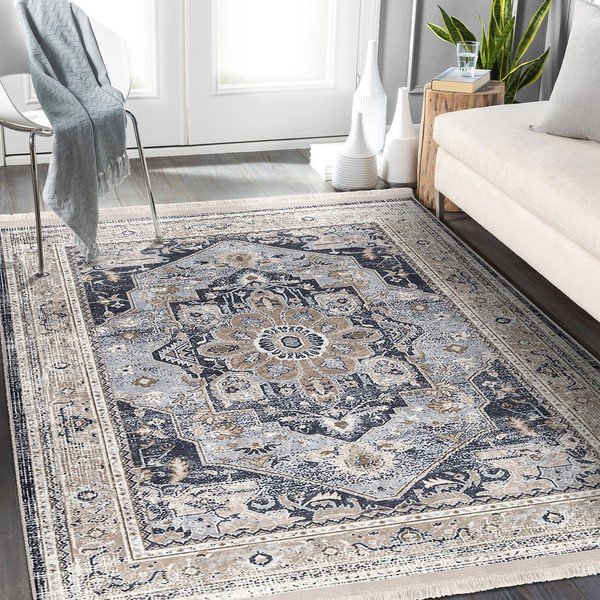 Сив килим 80x200 cm - Mila Home-image-4