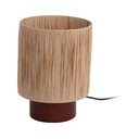 Настолна лампа в естествен цвят с хартиен абажур (височина 28,5 cm) Sheer - Leitmotiv