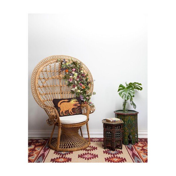 Двустранна калъфка за възглавница Hut, 50 x 35 cm - Madre Selva-image-1