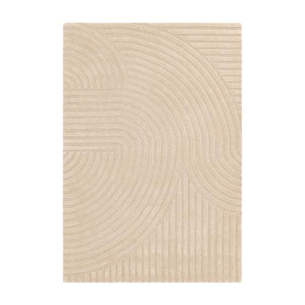 Бежов вълнен килим 120x170 cm Hague - Asiatic Carpets
