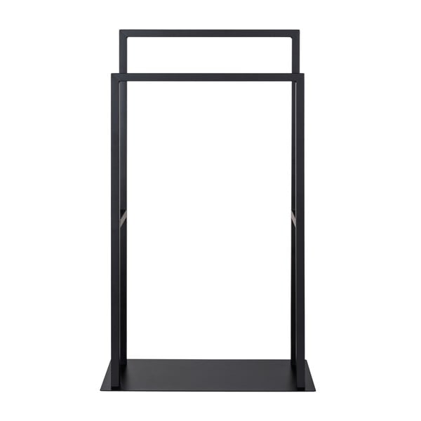 Черна стойка за кърпи от неръждаема стомана Rivaltana – Wenko-image-2