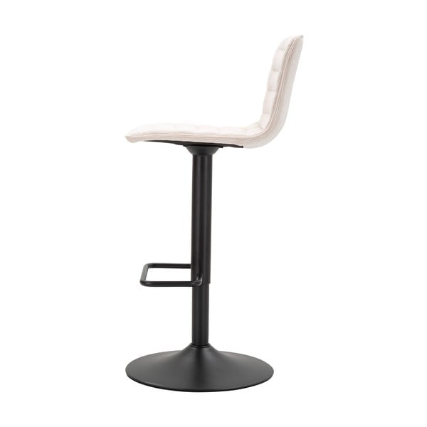 Бяло-черен бар стол с регулируема височина (височина на седалката 61 cm) Malia – Mauro Ferretti-image-3