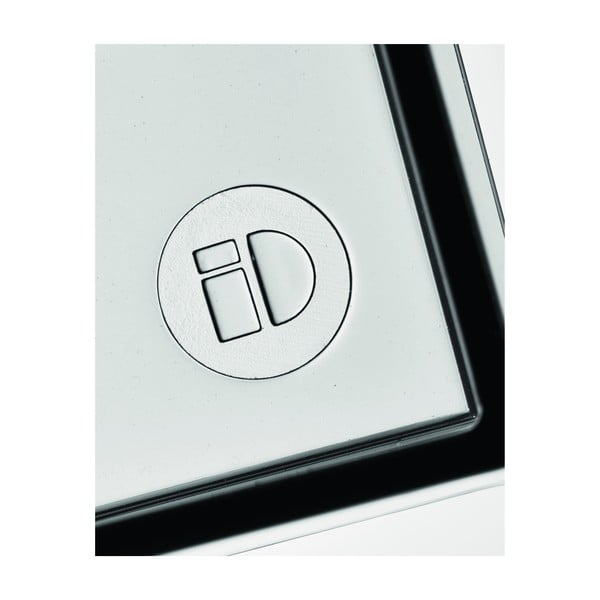 Матово черен органайзер за козметика за баня от рециклирана пластмаса Nail Station - iDesign-image-3