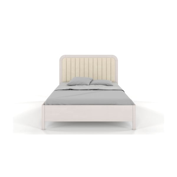 Двойно легло от бяла букова дървесина , 180 x 200 cm Visby Modena - Skandica-image-2