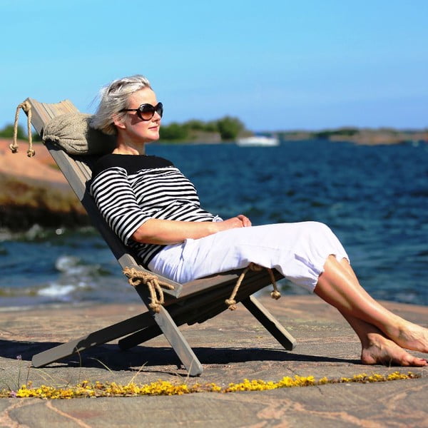 Ekologické lehátko z dubového dřeva EcoFurn EcoChair-image-1