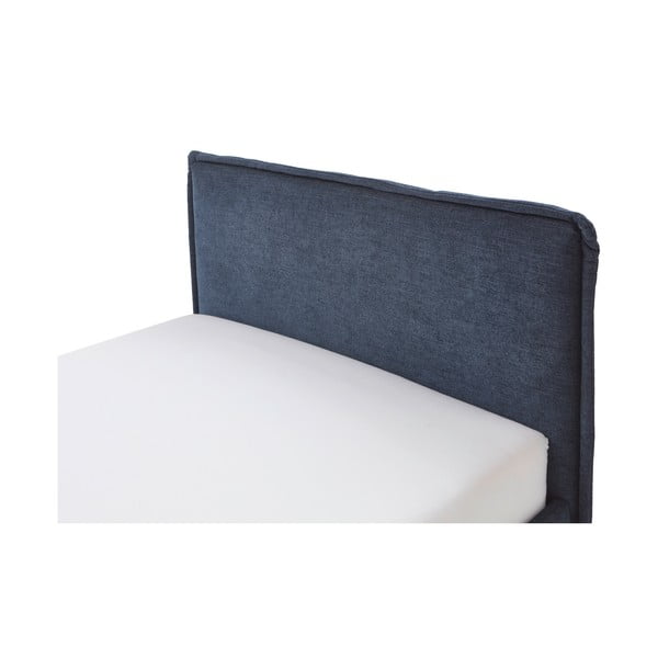 Тъмносиньо тапицирано детско легло 90x200 cm без ламелно дъно Fun – Meise Möbel-image-3