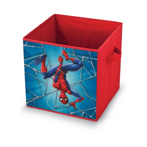 Червена кутия за съхранение Spiderman, 32 x 32 x 32 cm Superman - Domopak