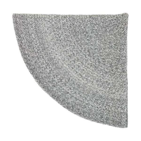 Сив килим Roxie, ⌀ 120 cm - Bloomingville-image-2