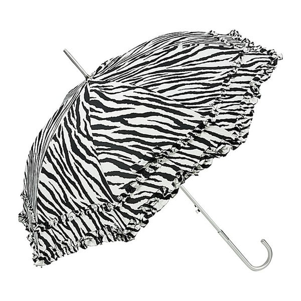 Черно-бял чадър "Мери Зебра", ø 90 cm - Von Lilienfeld